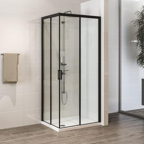 Domino tuš kabina crni profil